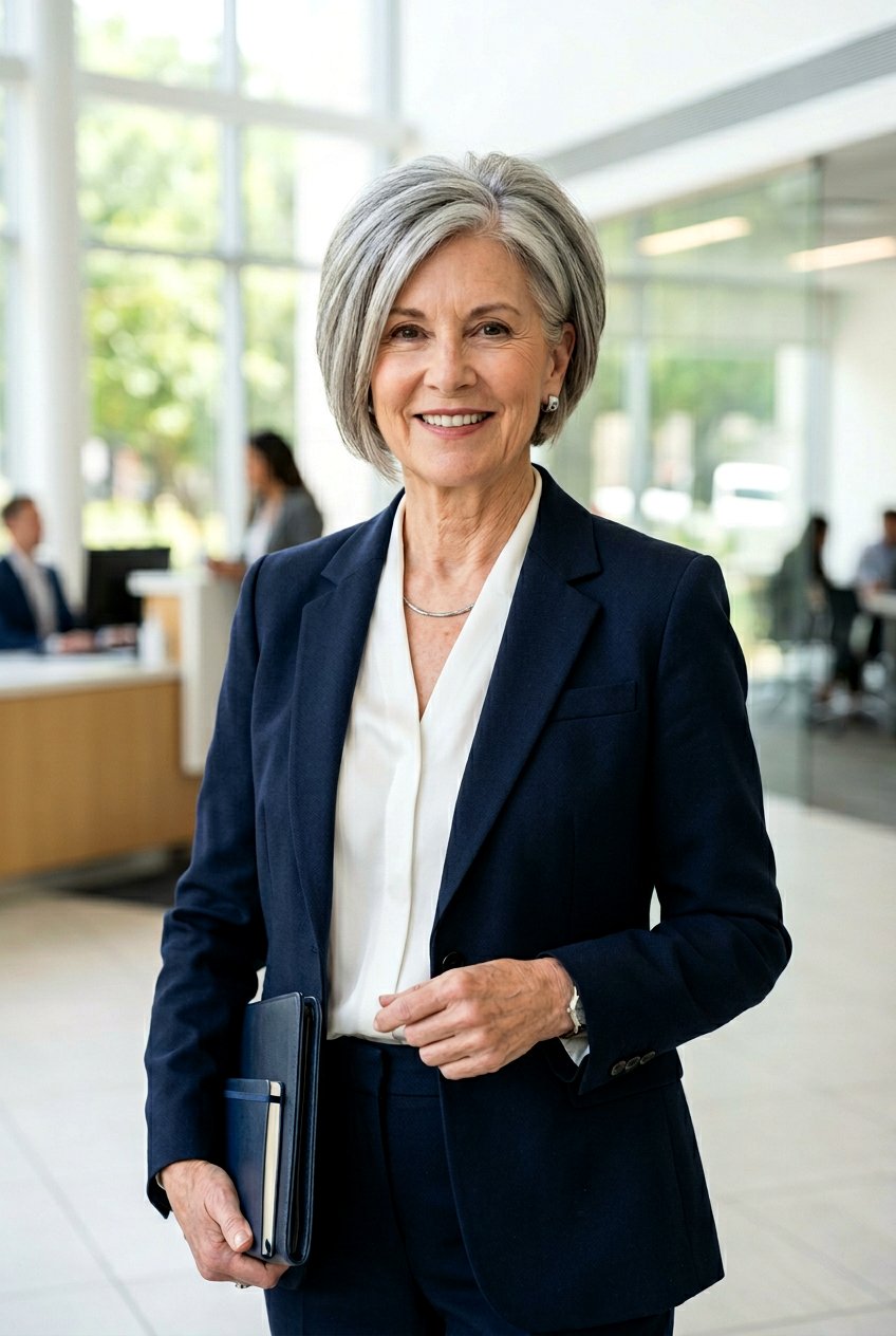 Stacked chin length bob - 20 elegant chin length bob for older women - 20 elegant chin length bob for older women