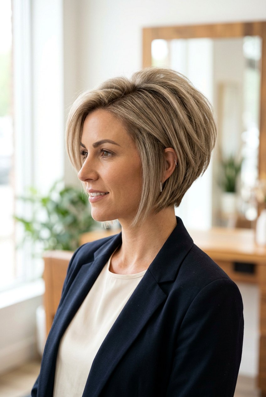 Stacked layered bob - 20 short layered bob haircuts - 20 short layered bob haircuts