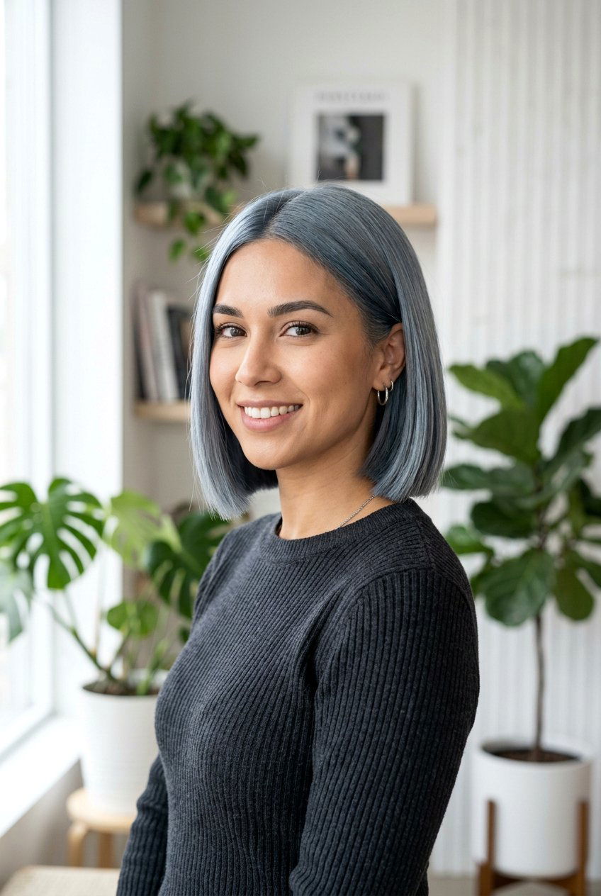 Steel Silver Hair - 20 silver hair color ideas - 20 silver hair color ideas