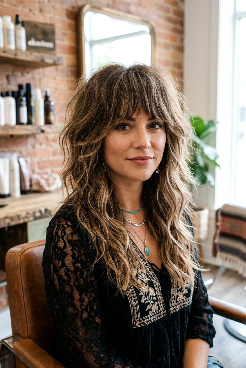 Stevie Nicks style shag - 20 1970s shag haircut - 20 1970s shag haircut