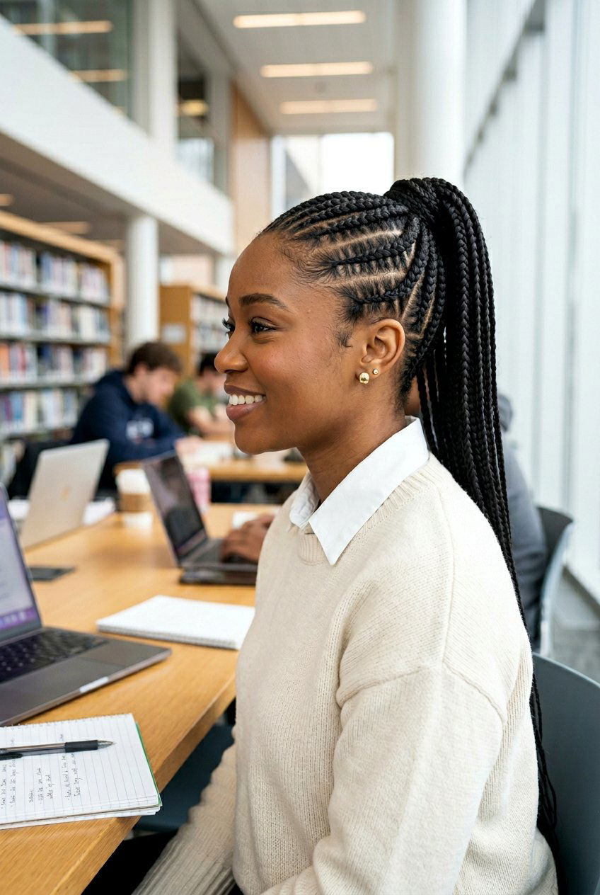 Stitch Braid Ponytail - 20 back to school braided ponytail - 20 back to school braided ponytail