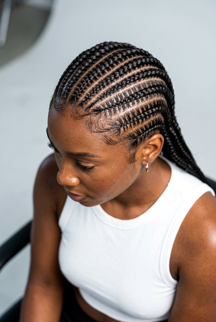 Stitch Braids - 20 humid weather protective styles for black women - 20 humid weather protective styles for black women