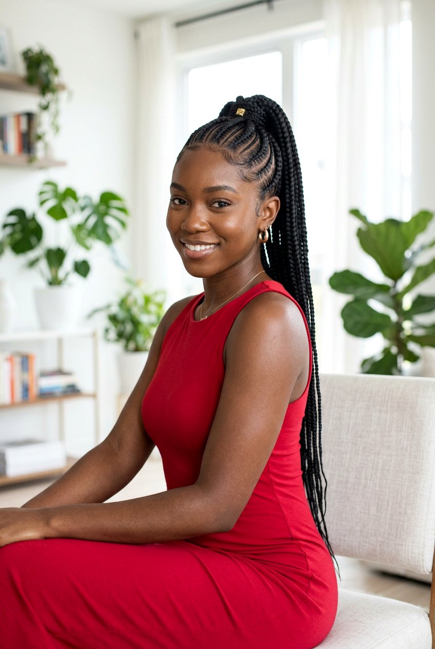 Stitch Braids - 20 black women prom braid styles - 20 black women prom braid styles