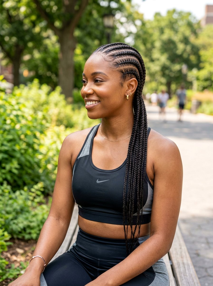 Stitch Braids - 20 vacation braid styles for black women - 20 vacation braid styles for black women