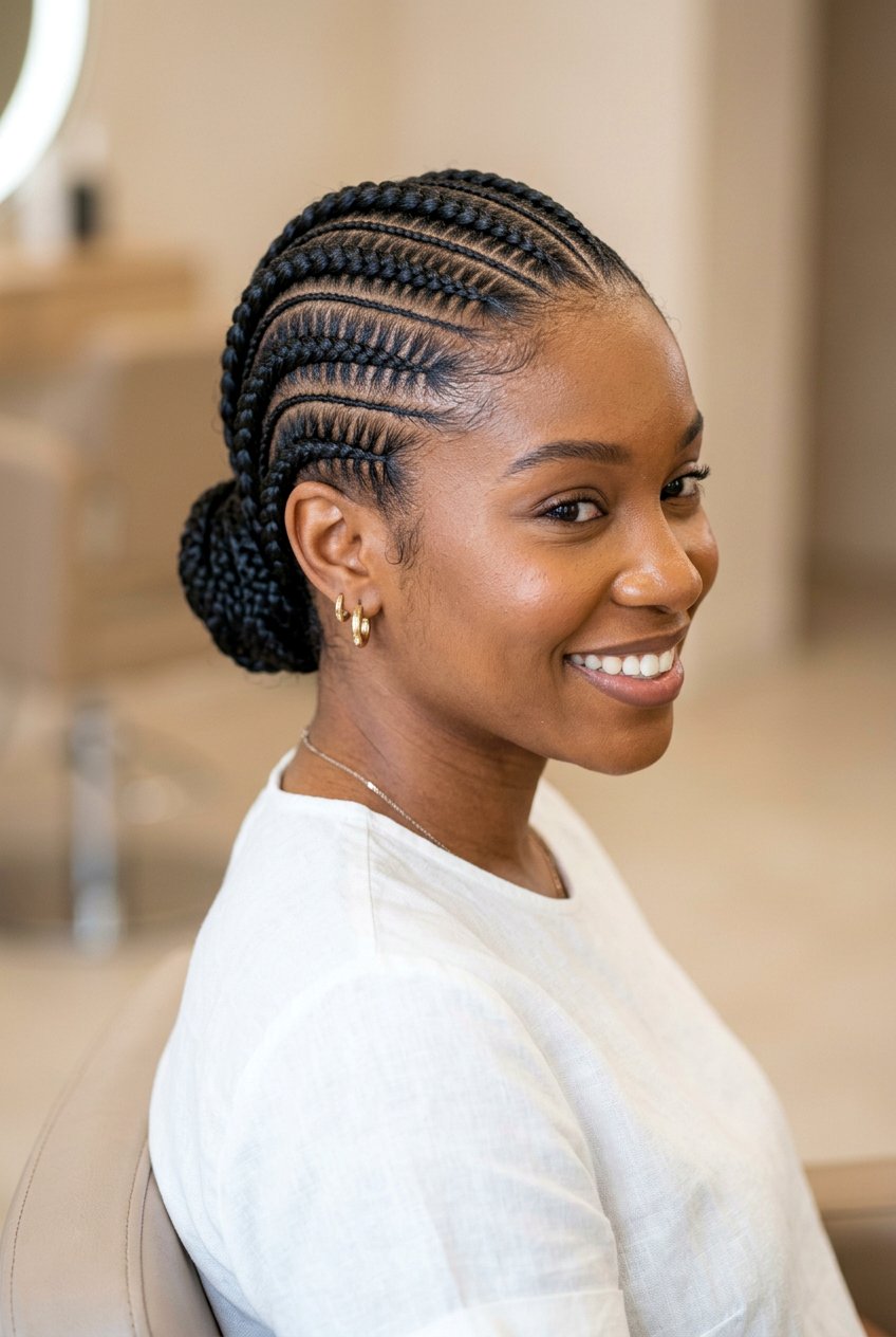 Stitch Braids Cornrows - 20 cornrow hairstyles for black women - 20 cornrow hairstyles for black women
