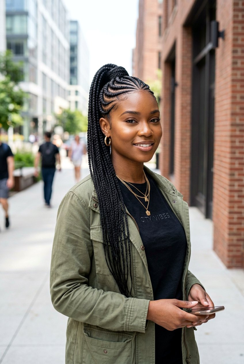 Stitch Lemonade Braids Ponytail - 20 lemonade braids into ponytail - 20 lemonade braids into ponytail
