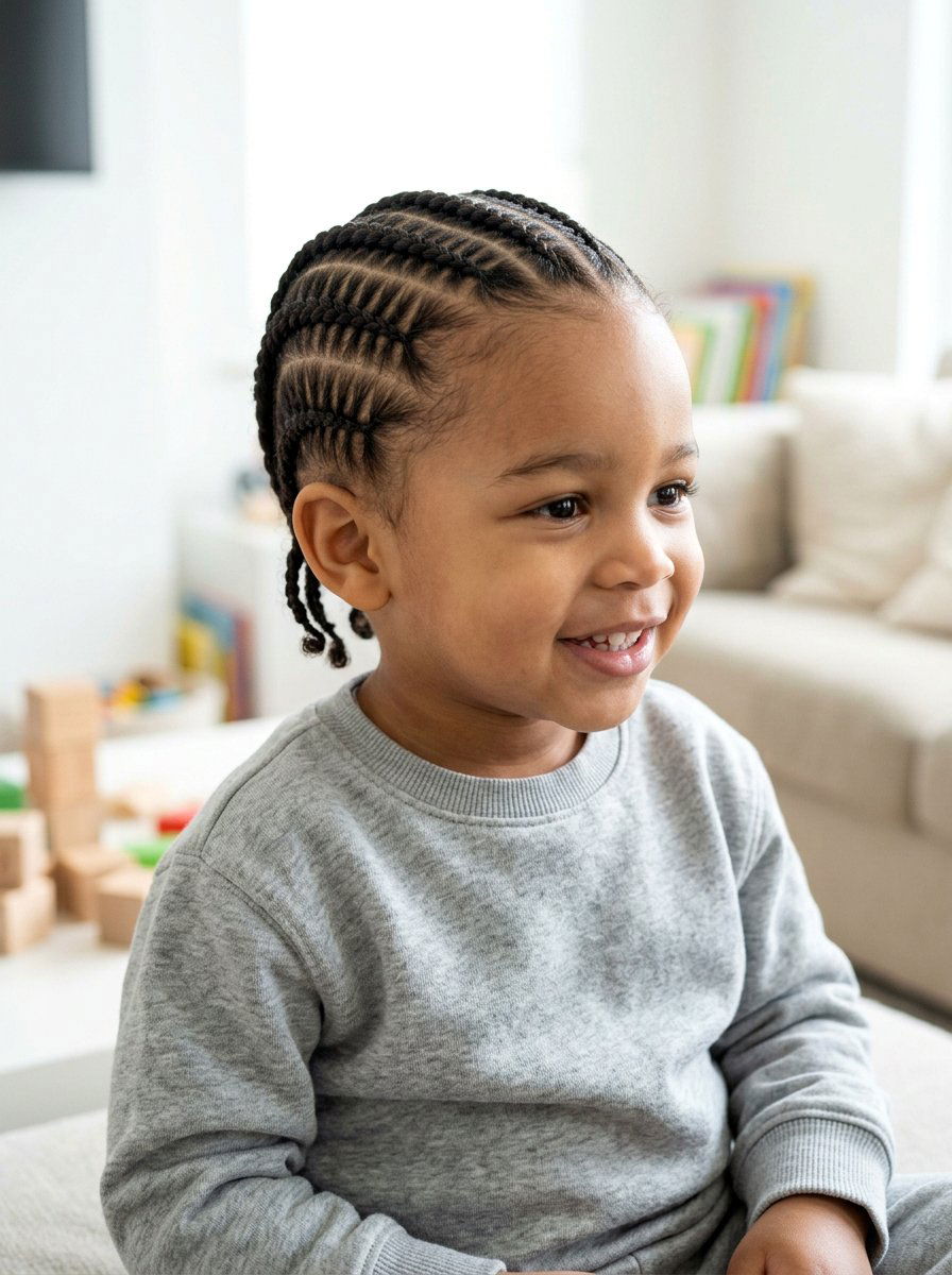 Stitch braids for toddler boys - 20 toddler braids for black boys - 20 toddler braids for black boys