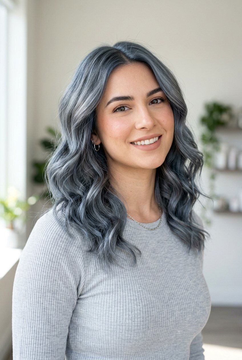 Stonewash Denim Blue Hair Color - 20 denim blue hair color - 20 denim blue hair color