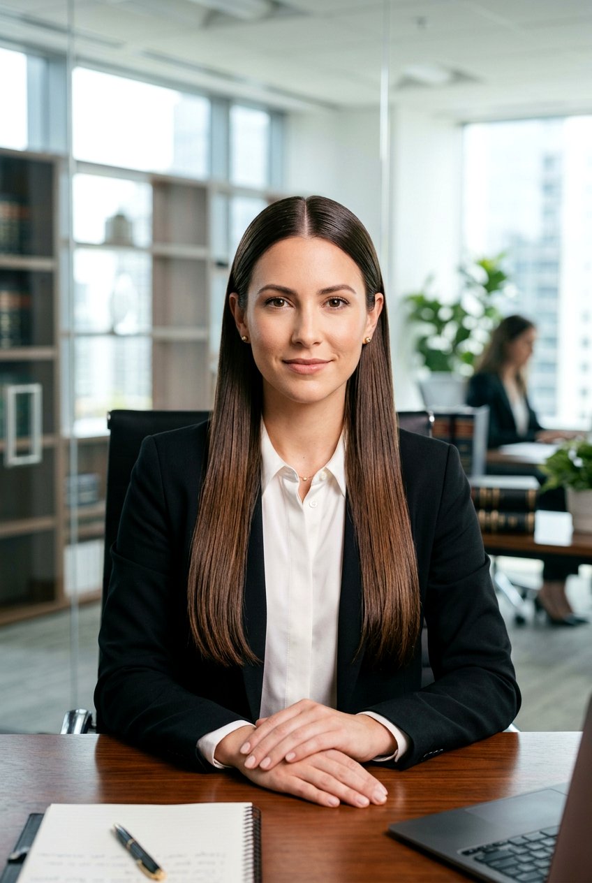 Straight And Sleek Long Hair - 20 lawyer hairstyles for women - 20 lawyer hairstyles for women