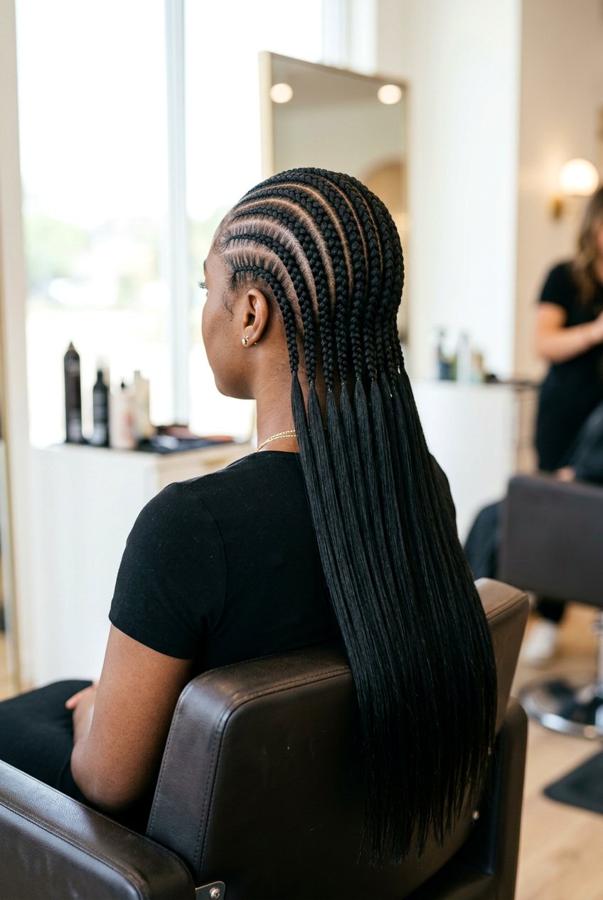 Straight Back Feed In Braids - 20 feed in braids hairstyles - 20 feed in braids hairstyles