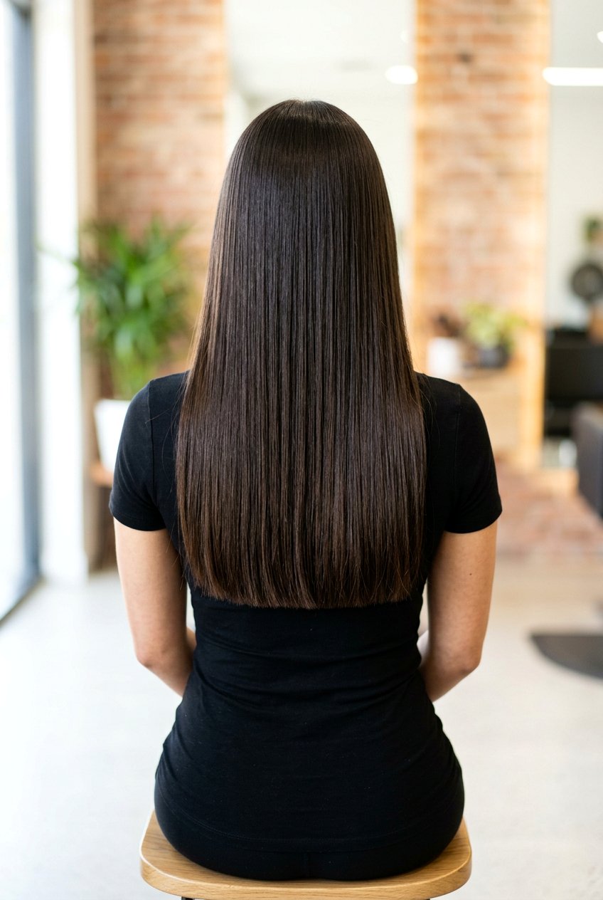 Straight Blunt Cut Long Hair - 20 blunt cut long hair - 20 blunt cut long hair