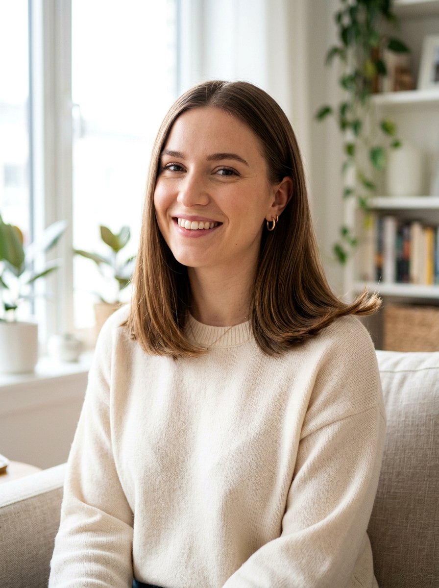 Straight Blunt Haircut With Slight Outward Ends - 20 straight haircut with blunt ends - 20 straight haircut with blunt ends