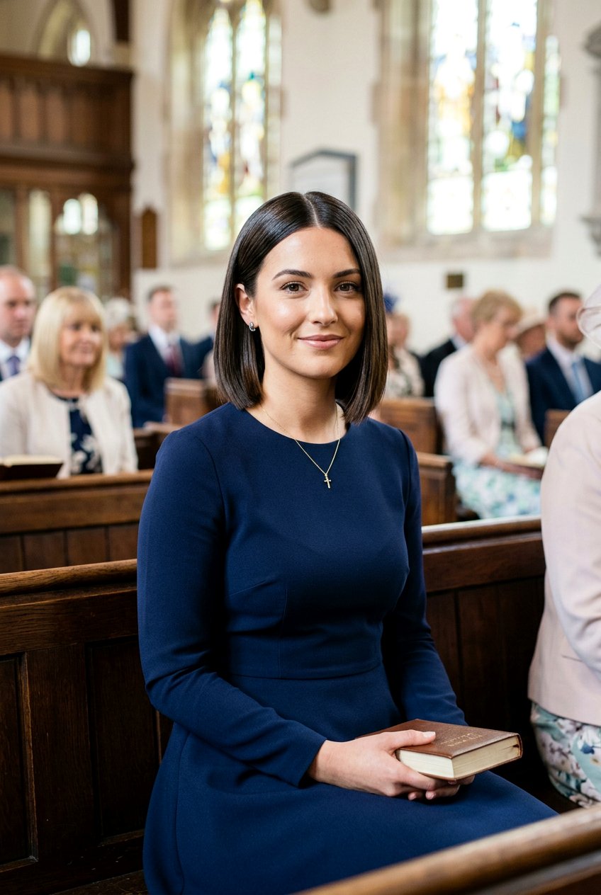 Straight Bob For Church - 20 church hairstyles for women - 20 church hairstyles for women