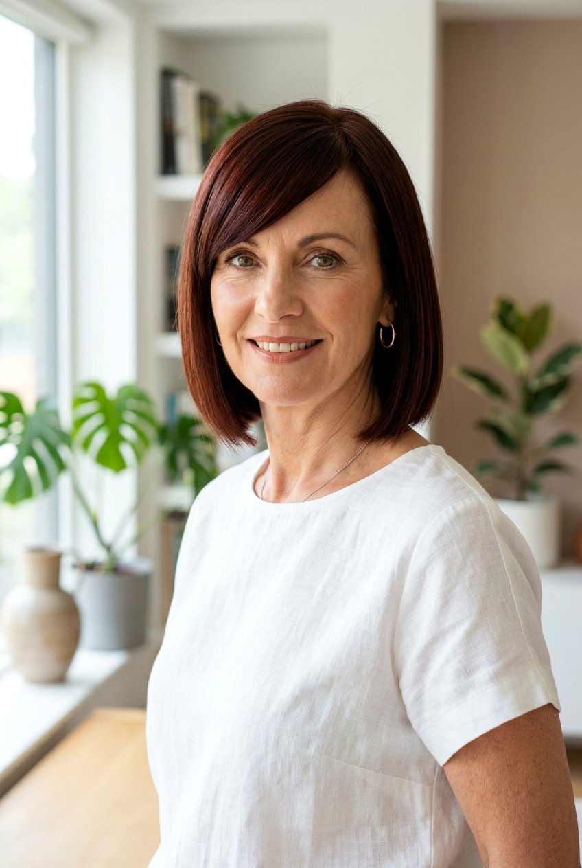 20 Side Swept Fringe for Women Over 50: Flattering Styles