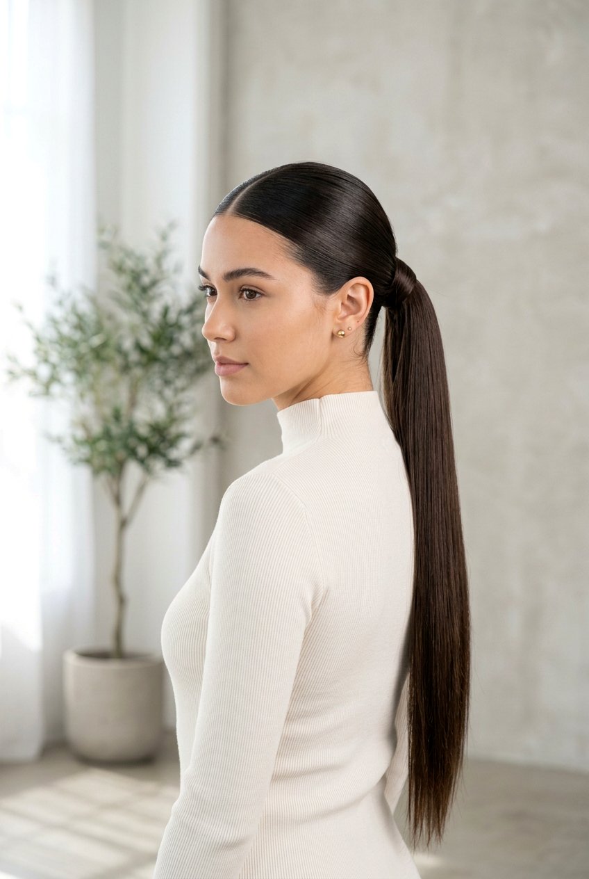 Straight Clip In Ponytail - 20 clip in ponytail hairstyles - 20 clip in ponytail hairstyles