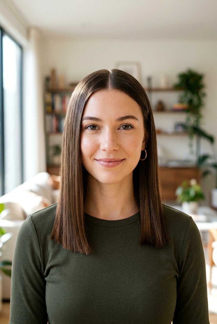 Straight Collarbone Length Haircut - 20 collarbone length haircuts - 20 collarbone length haircuts