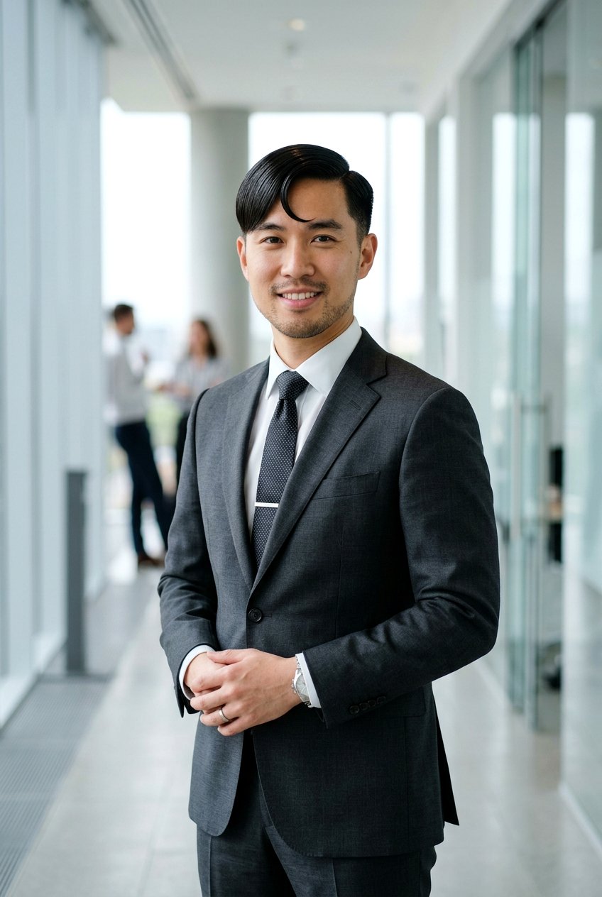 Straight Edge Comma Haircut - 20 comma haircut for men - 20 comma haircut for men