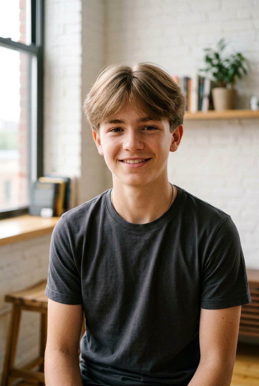 Straight Fluffy Haircut For Teenage Boys - 20 fluffy haircut for teenage boys - 20 fluffy haircut for teenage boys