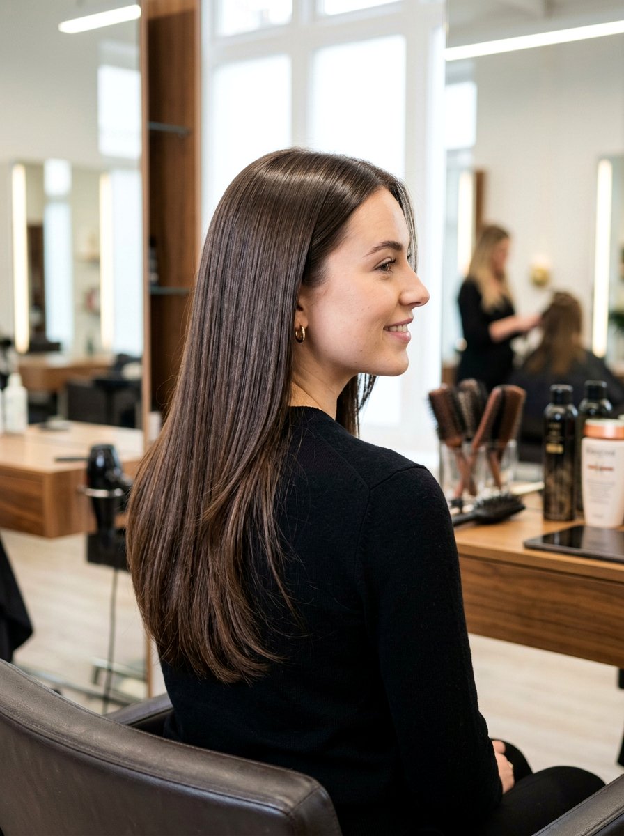 Straight Hair Internal Layers Haircut - 20 internal layers haircut - 20 internal layers haircut