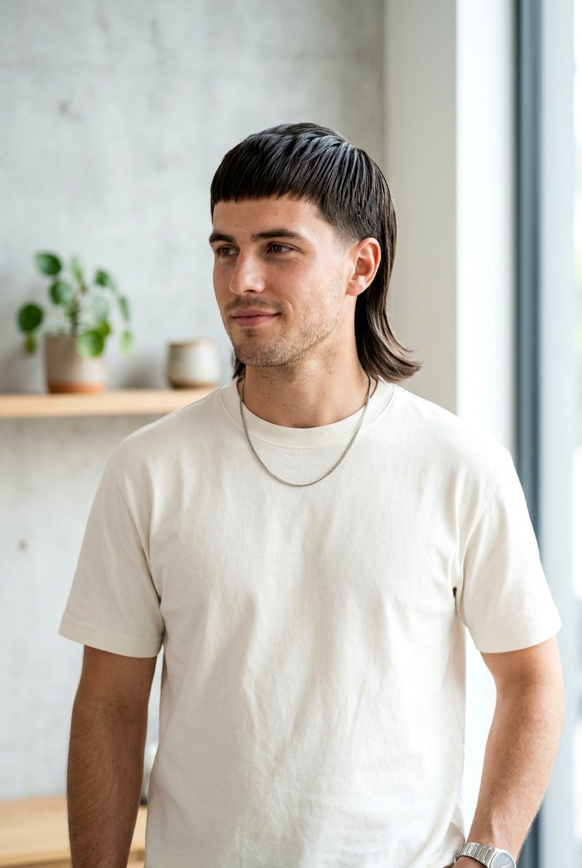 Straight Hair Mullet Haircut Men - 20 modern mullet haircut men - 20 modern mullet haircut men