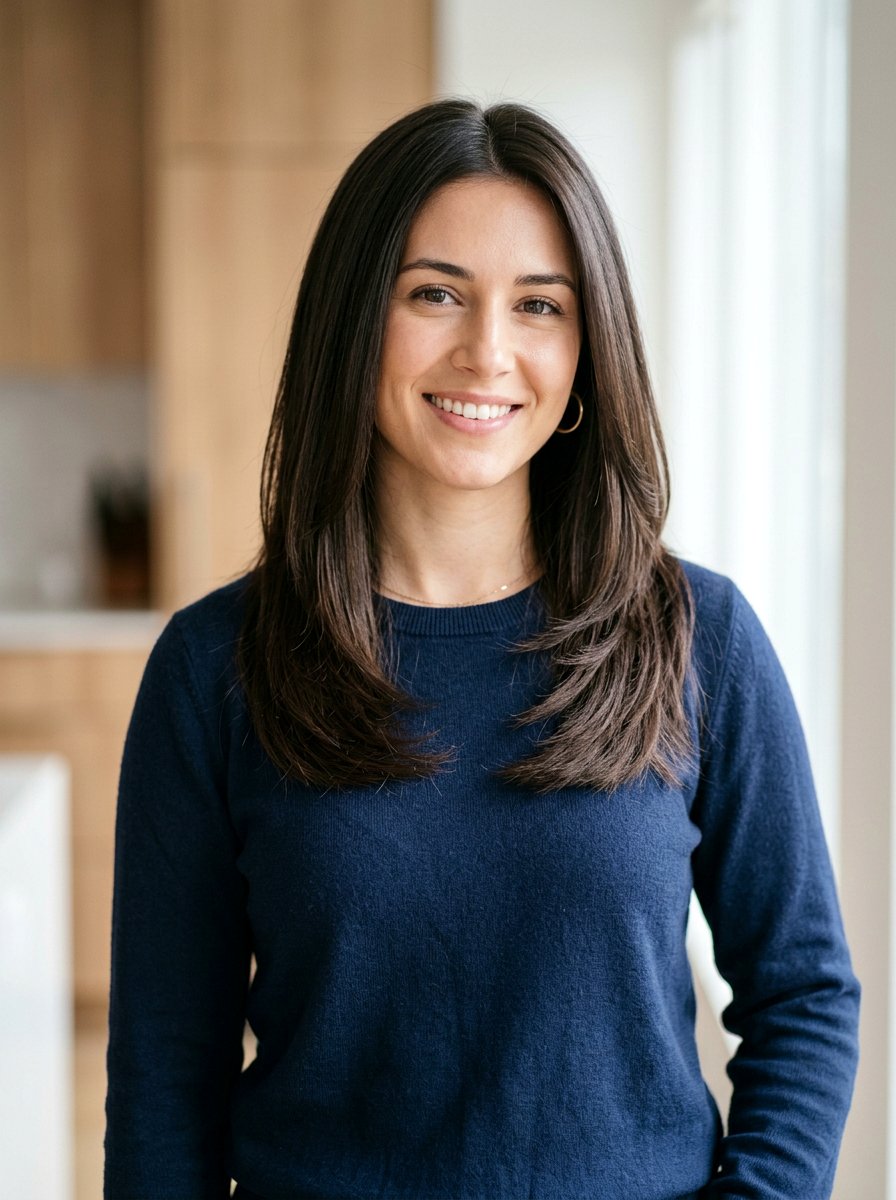 Straight Hair With Feathered Layers For Thick Hair - 20 straight haircut with feathered layers - 20 straight haircut with feathered layers