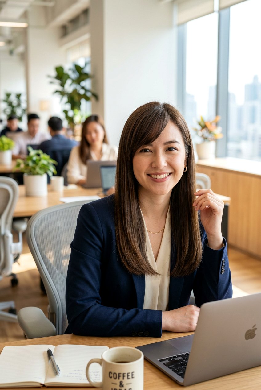 Straight Hair With Side Bangs Look - 20 internship hairstyles for women - 20 internship hairstyles for women