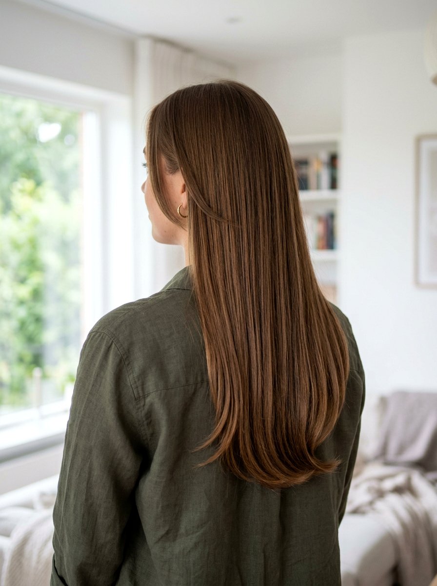 Straight Hair With Subtle U Shape Layers - 20 straight haircut with soft layers - 20 straight haircut with soft layers