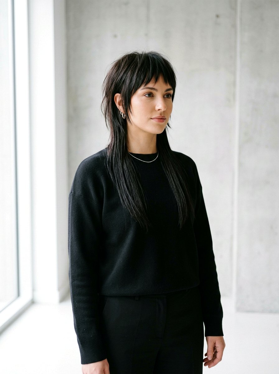 Straight Hair Wolf Mullet Haircut - 20 wolf mullet haircut - 20 wolf mullet haircut