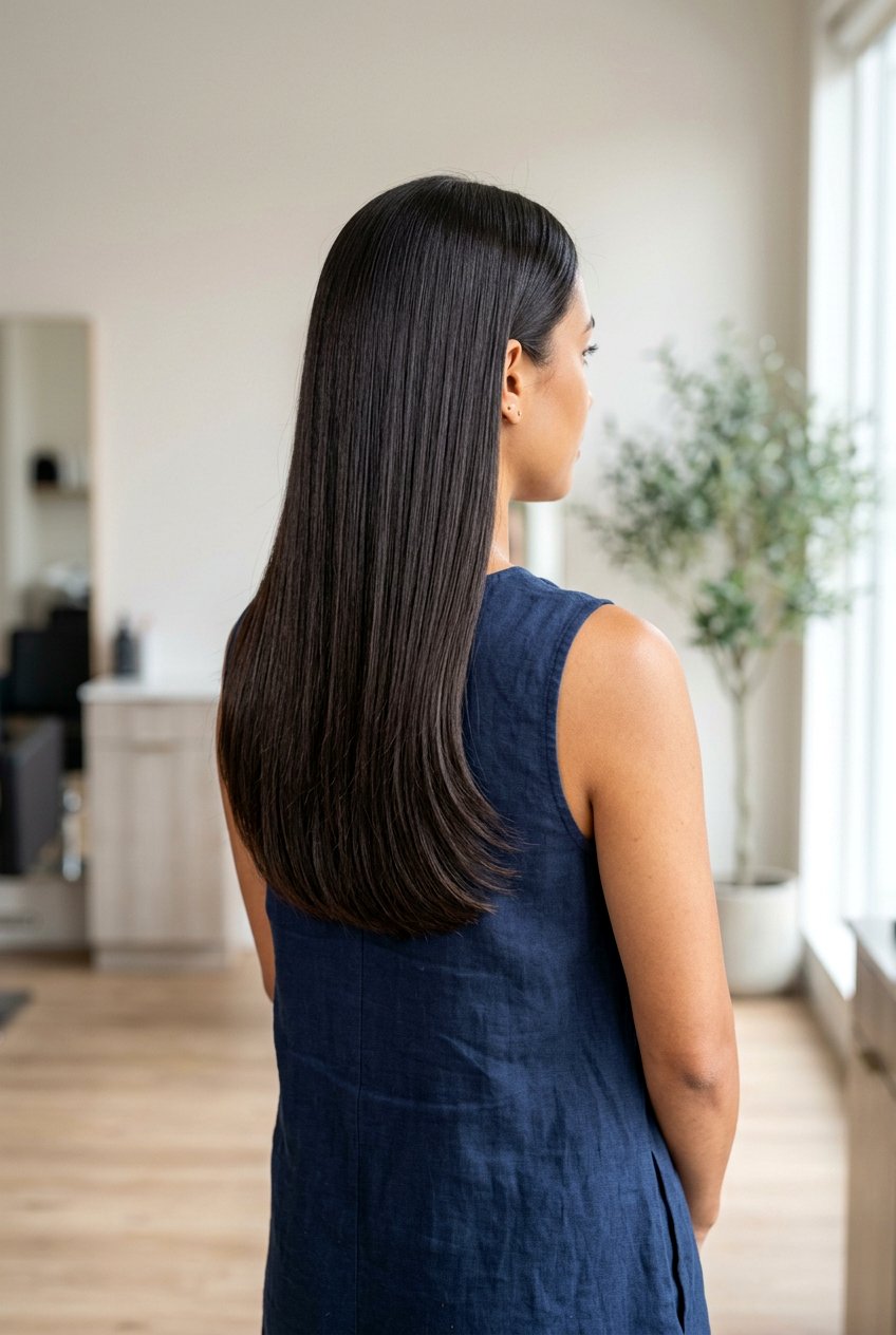 Straight Haircut With Invisible Layers - 20 invisible layers haircut - 20 invisible layers haircut