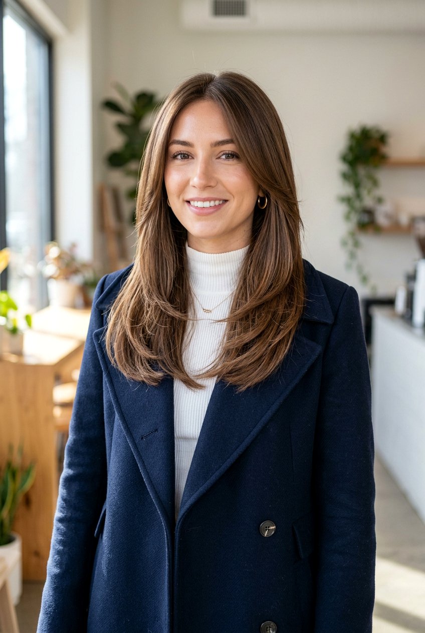 Straight Invisible Butterfly Layers - 20 invisible butterfly layers haircut - 20 invisible butterfly layers haircut