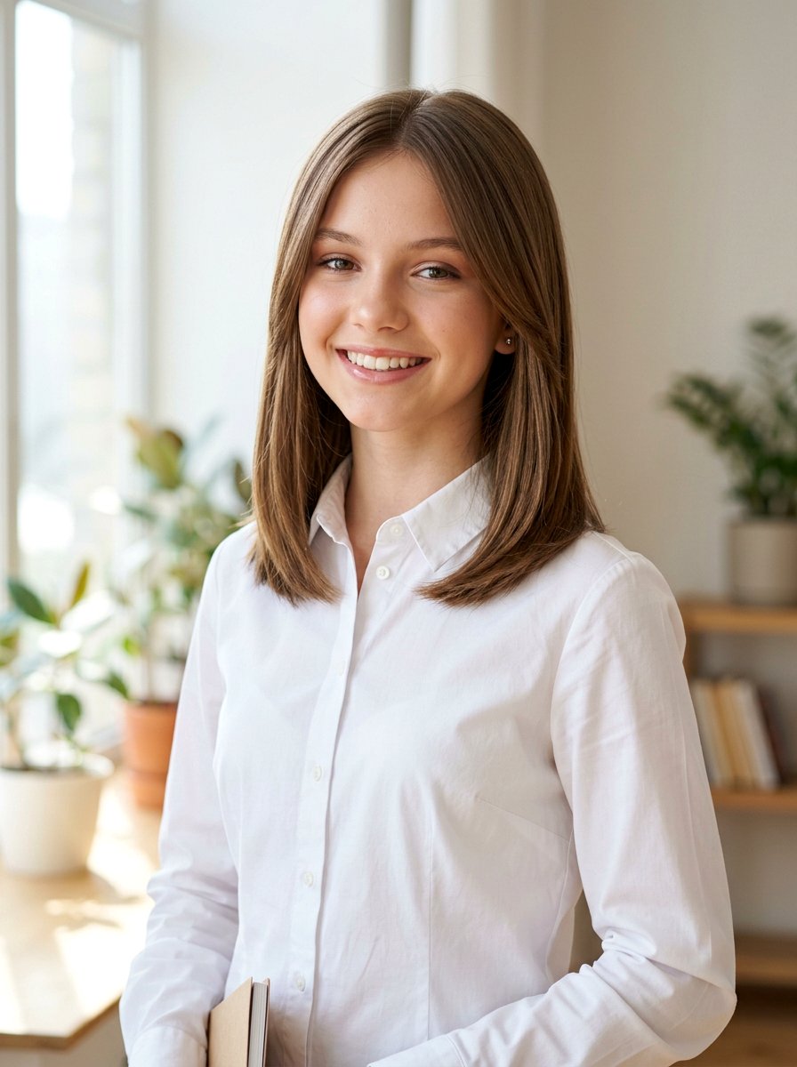 Straight Layered Lob - 20 teen girls layered lob haircut - 20 teen girls layered lob haircut