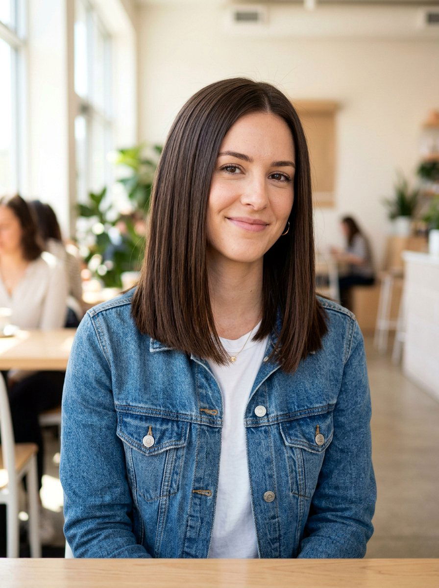 Straight Lob Haircut - 20 straight haircut ideas for women - 20 straight haircut ideas for women