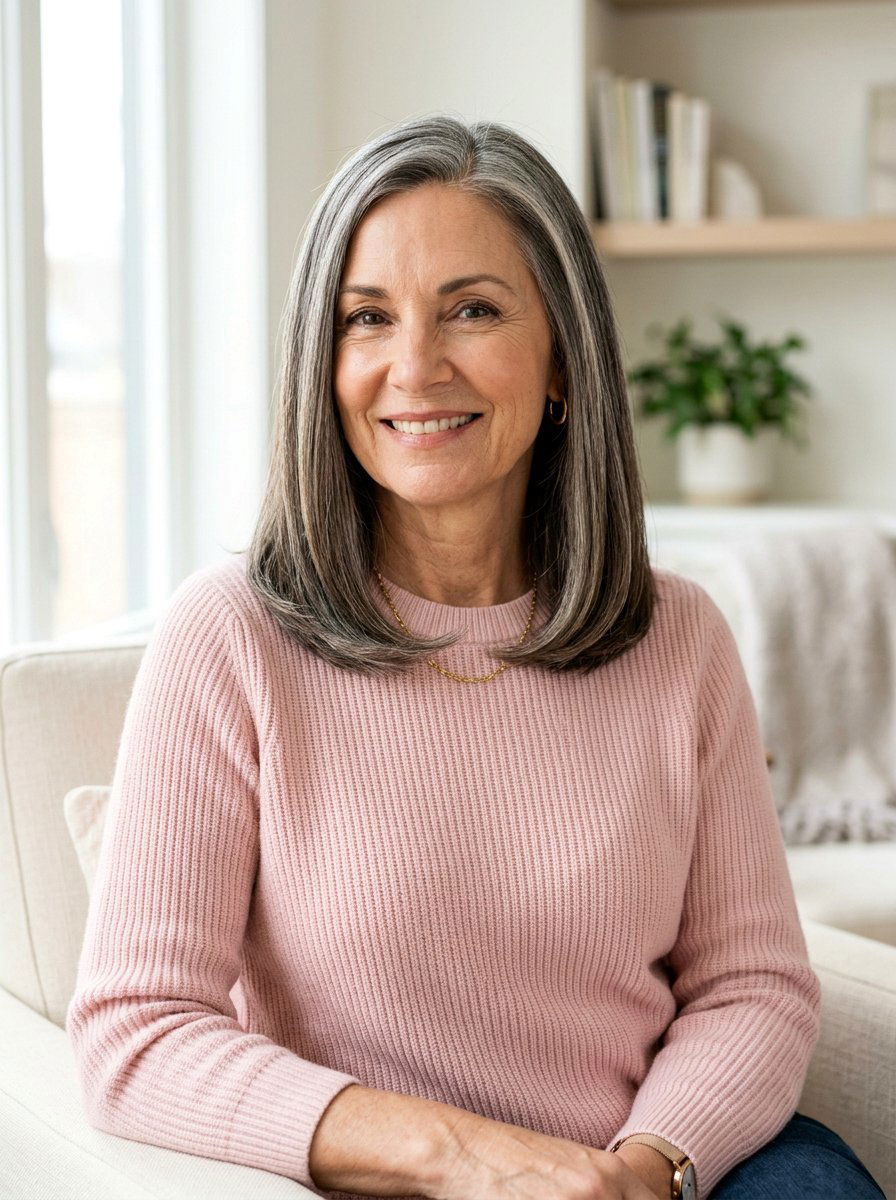 Straight Lob Haircut For Mature Women - 20 sleek hairstyle for mature women - 20 sleek hairstyle for mature women