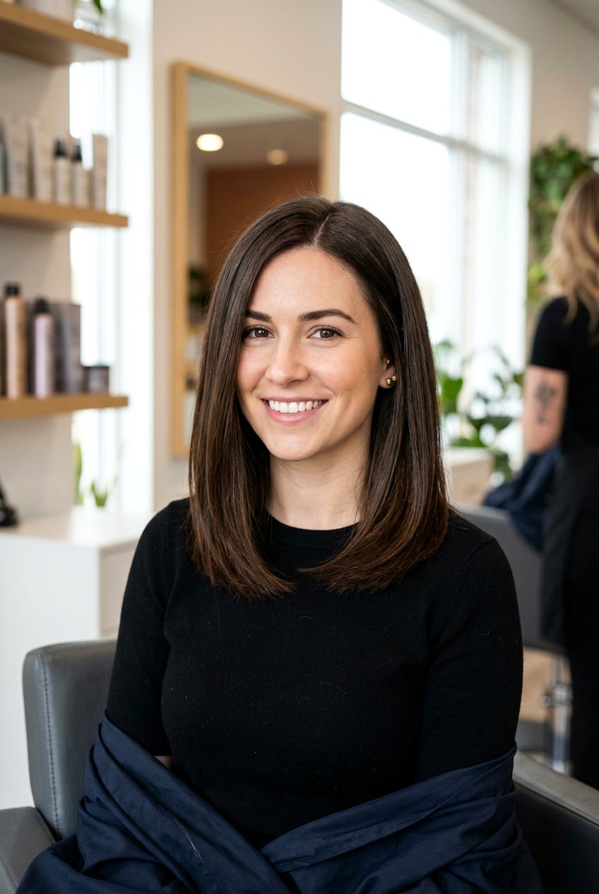 Straight Long Bob With Layers For Thick Hair - 20 straight long bob with layers - 20 straight long bob with layers