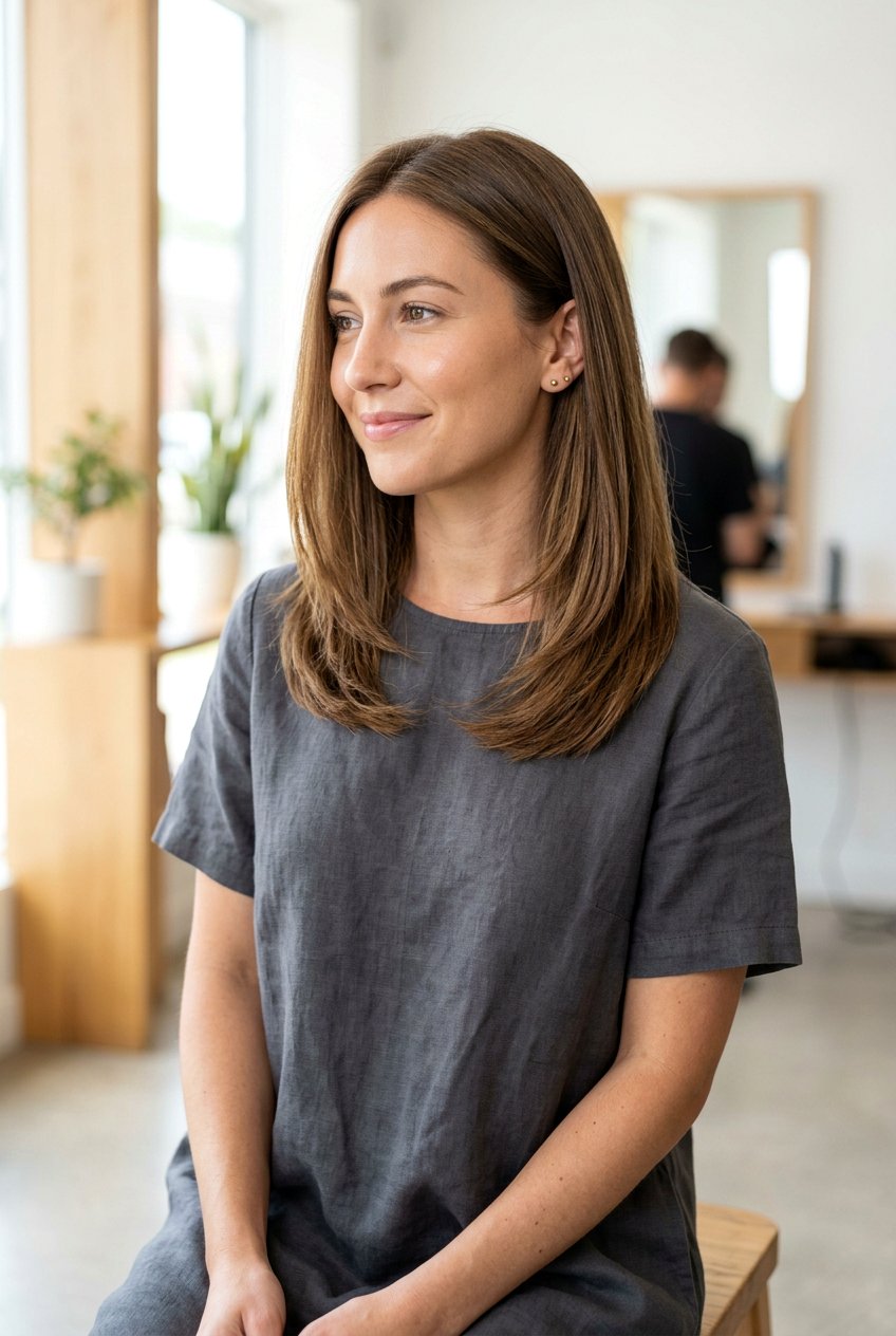 Straight Long Bob With Long Layers - 20 straight long bob with layers - 20 straight long bob with layers