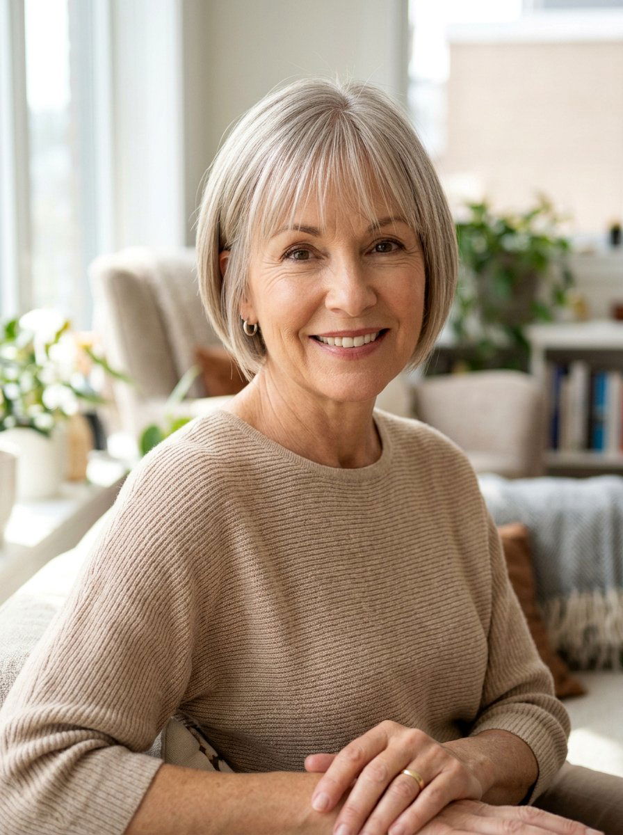 Straight Pixie Bob With Bangs - 20 straight pixie bob for mature women - 20 straight pixie bob for mature women