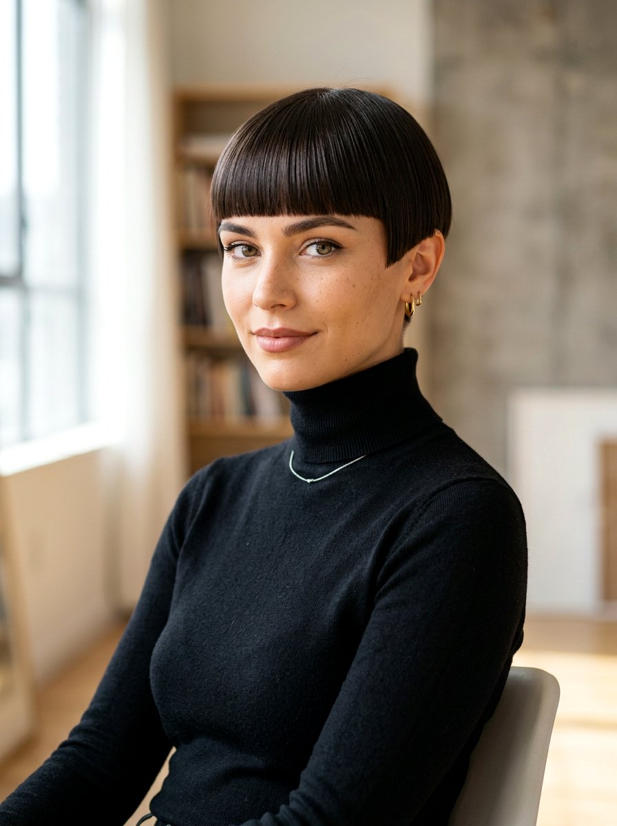 Straight Pixie Cut - 20 interview hairstyle with clean pixie cut - 20 interview hairstyle with clean pixie cut