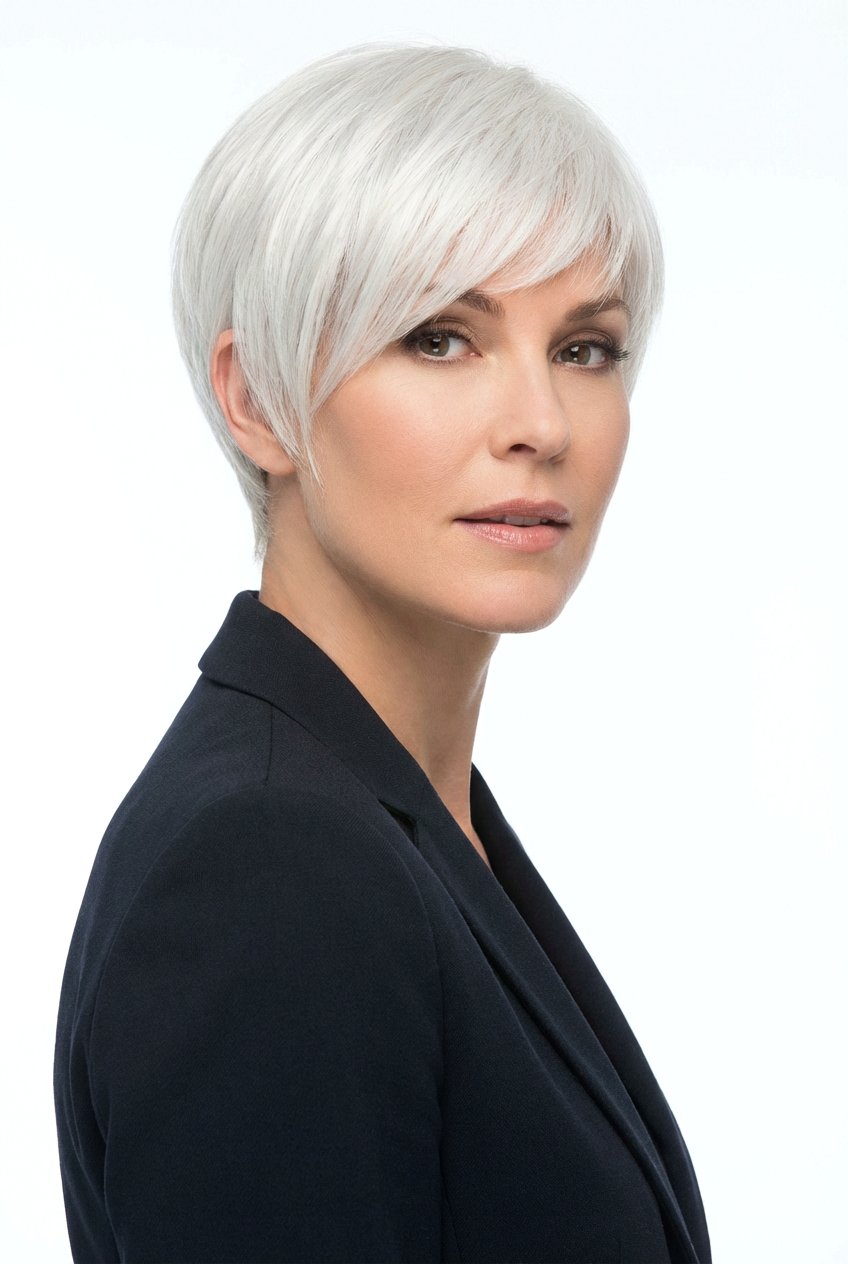 Straight Pixie Cut - 20 hairstyles for straight hair - 20 hairstyles for straight hair