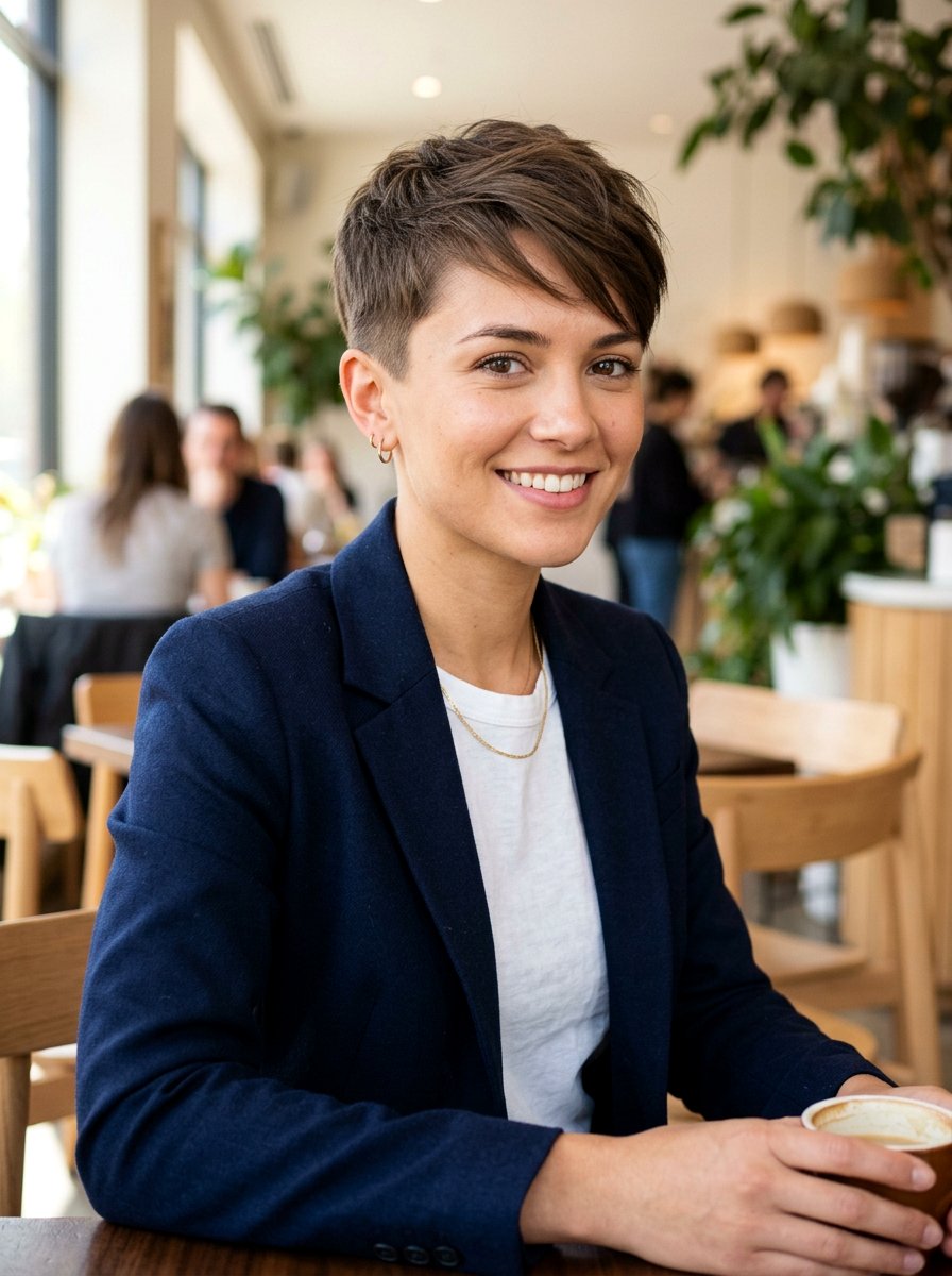 Straight Pixie Haircut - 20 straight haircut ideas for women - 20 straight haircut ideas for women