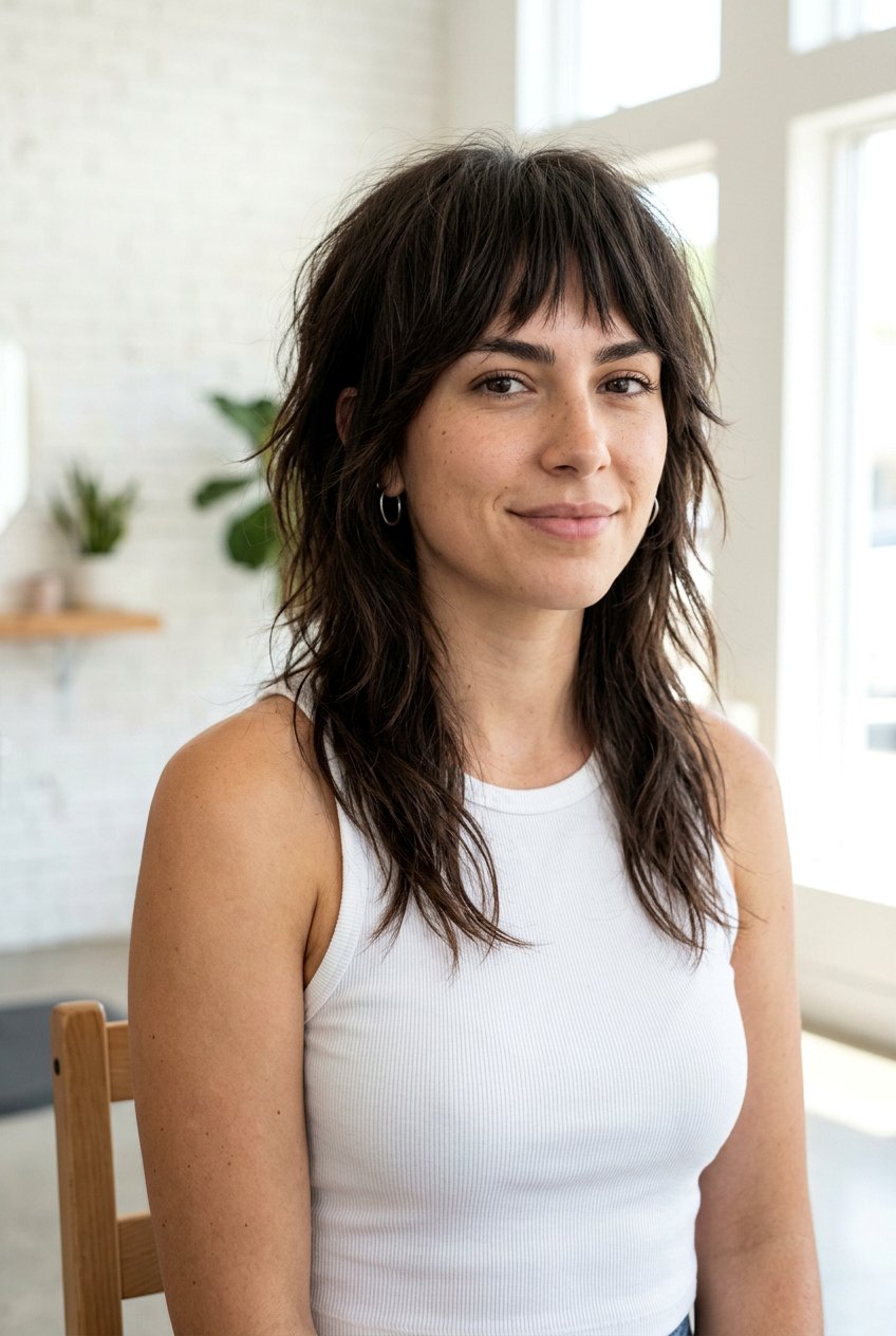 Straight Razor Shag - 20 alt shag haircut for women - 20 alt shag haircut for women