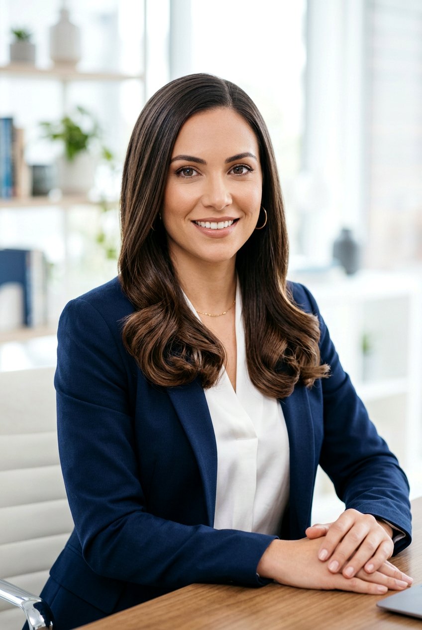 Straight Roots With Curled Ends - 20 simple interview curls - 20 simple interview curls