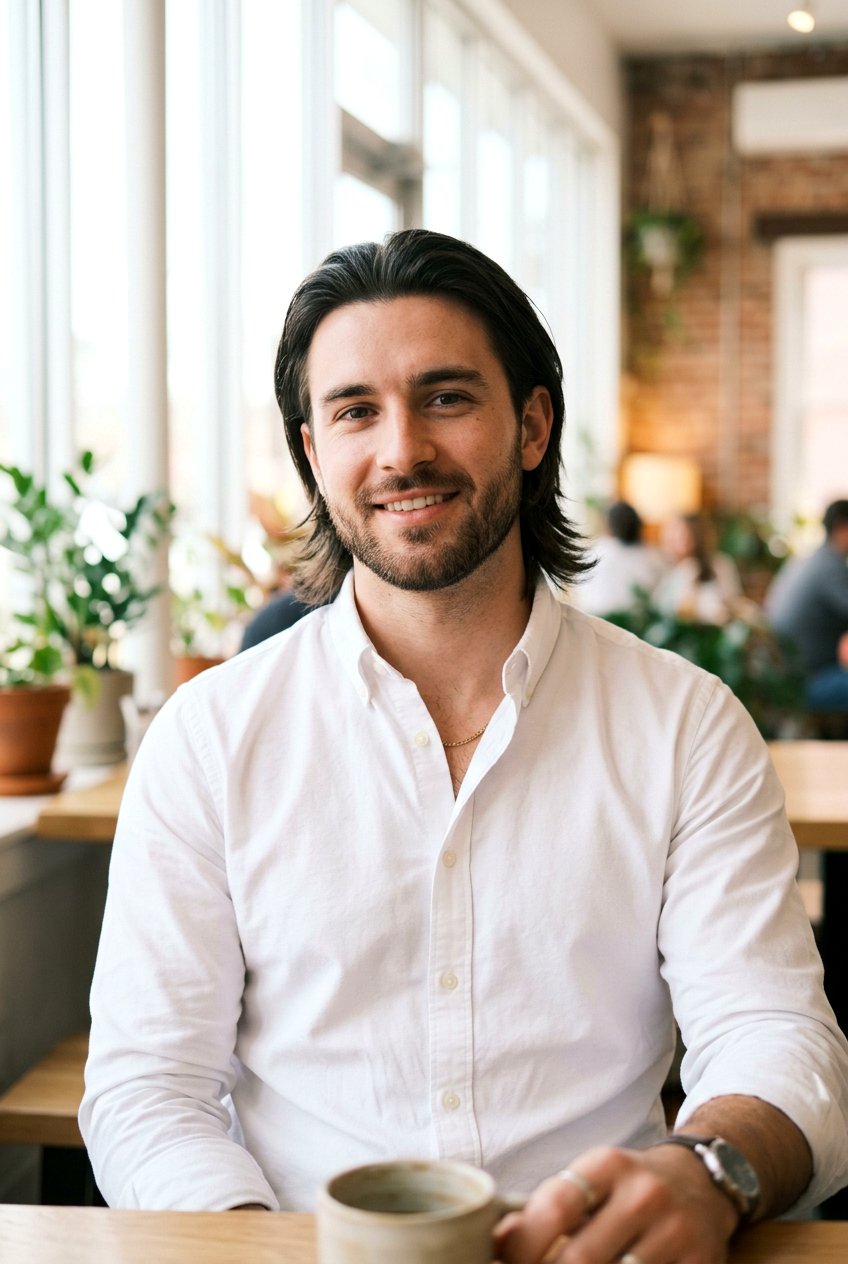 Straight Shaggy Flow - 20 shaggy flow haircut men - 20 shaggy flow haircut men