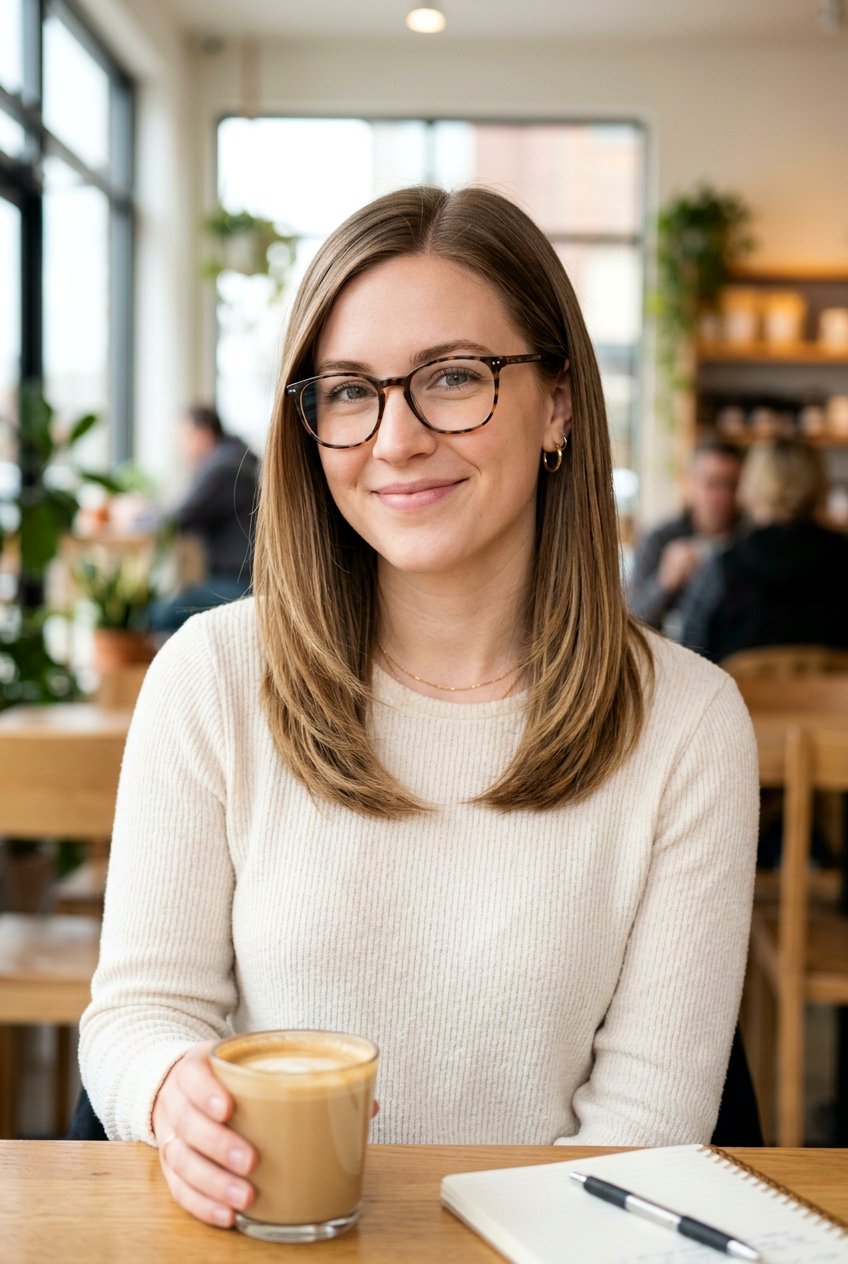 Straight Shoulder Length Hair - 20 library friendly hairstyles - 20 library friendly hairstyles