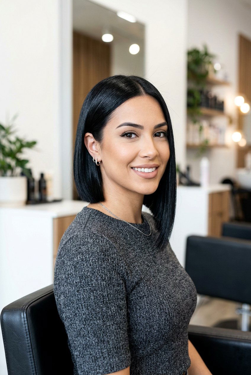 Straight asymmetrical bob - 20 asymmetrical bob haircut - 20 asymmetrical bob haircut