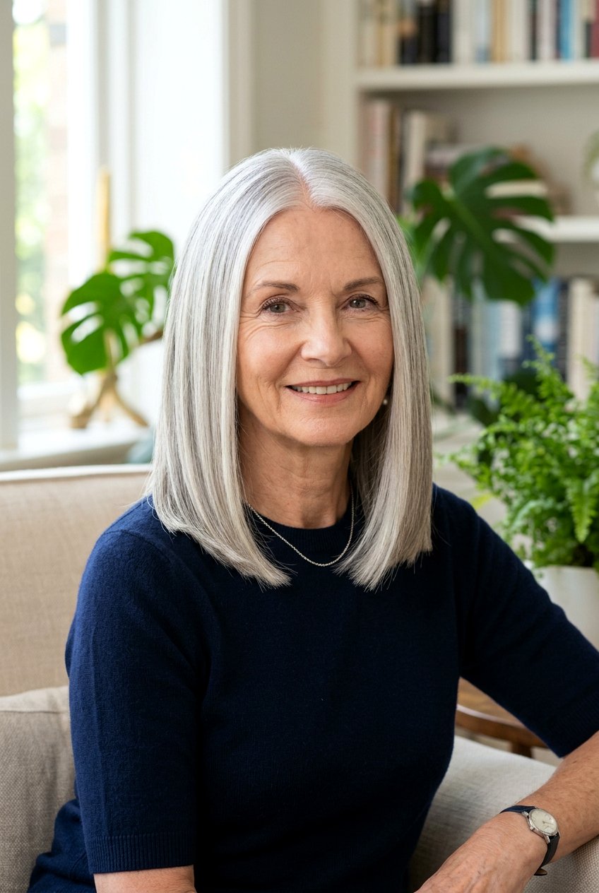 20 Elegant Medium Hairstyles for Women Over 60 to Try Now