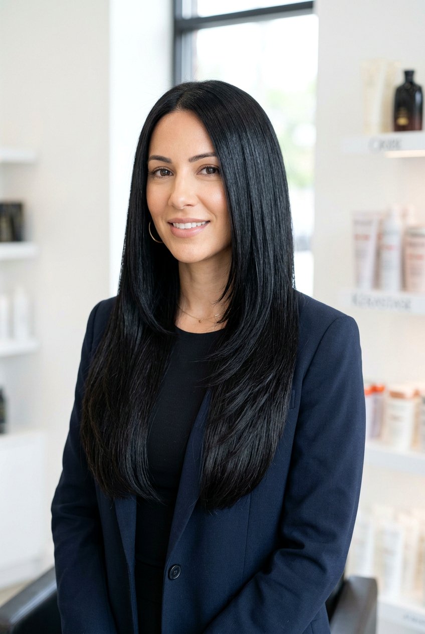 Straight long layered hair - 20 long layered hairstyles - 20 long layered hairstyles