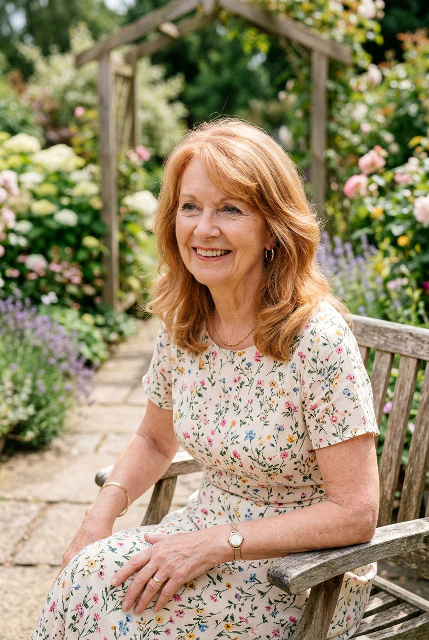 Strawberry Blonde - 20 hair color ideas for women over 70 - 20 hair color ideas for women over 70