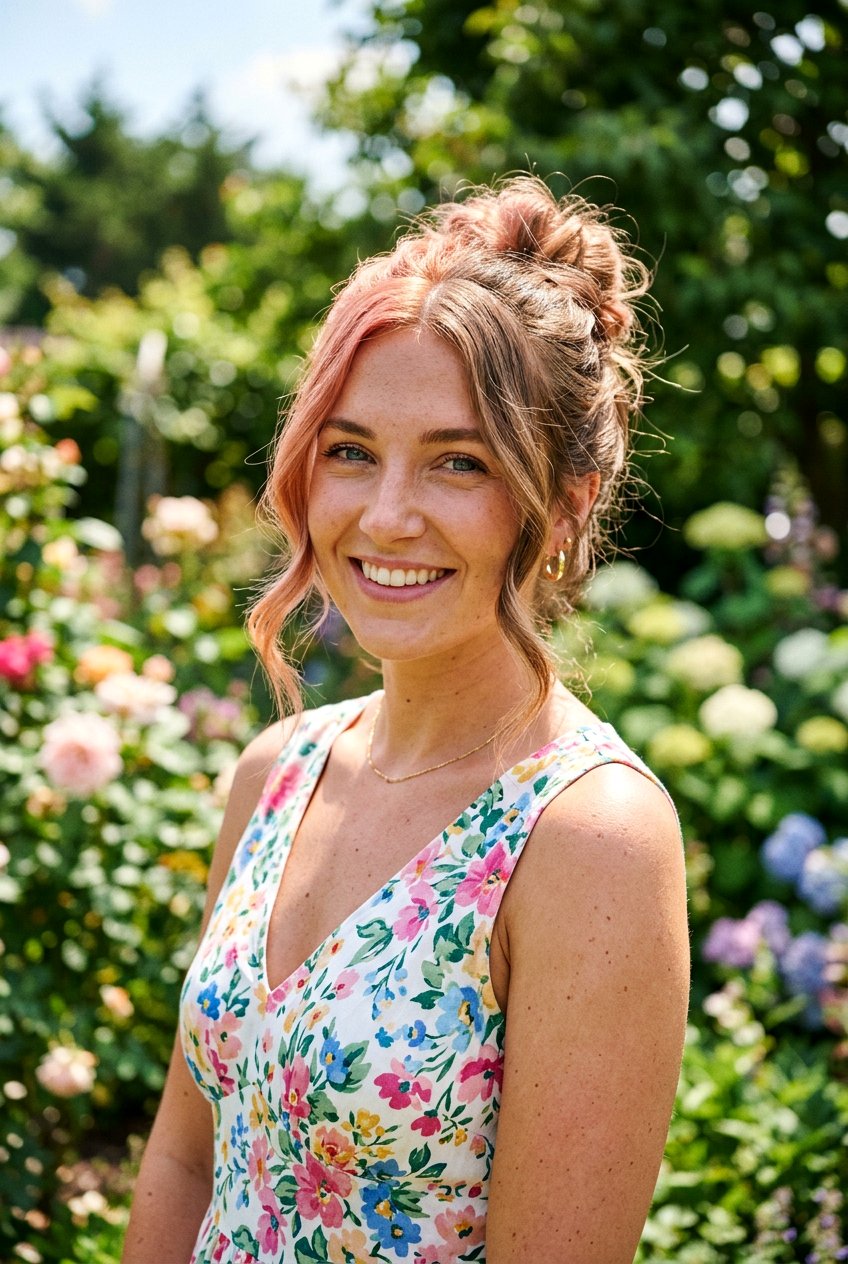 Strawberry Blonde And Light Brown Split Dye - 20 blonde and brunette split dye hair - 20 blonde and brunette split dye hair