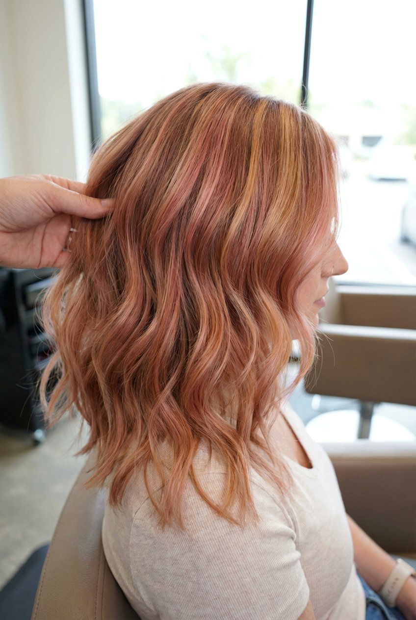 Strawberry Blonde Balayage - 20 balayage hair color ideas - 20 balayage hair color ideas