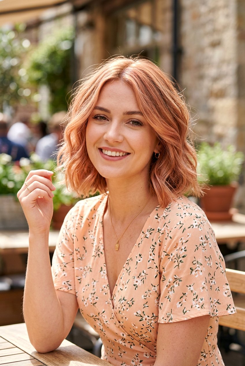 Strawberry Blonde Balayage Bob - 20 blonde balayage for shoulder length bob - 20 blonde balayage for shoulder length bob